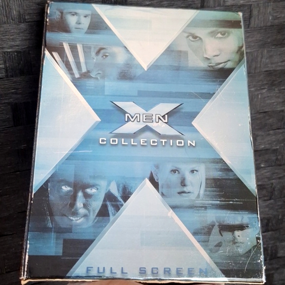 X Men Collection 4 Discs DVD with 2 Movies Marvel Wolverine Storm Rogue Mystique
